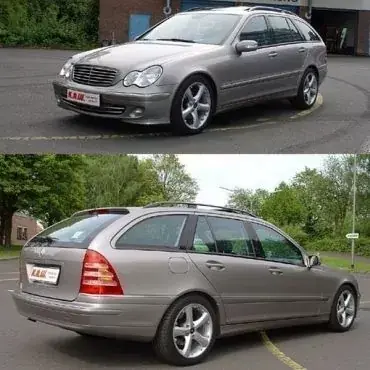 Direktkauf K.A.W. Tieferlegungsfedern passend für Mercedes C Klasse Kombi S203