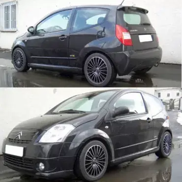 K.A.W. Tieferlegungsfedern passend für Citroen C2 J ab 01/2005 Garantierte Lieferung
