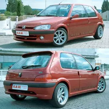 K.A.W. Tieferlegungsfedern passend für Peugeot 106 Limousine (09/1991–05/2005) Online Kaufen