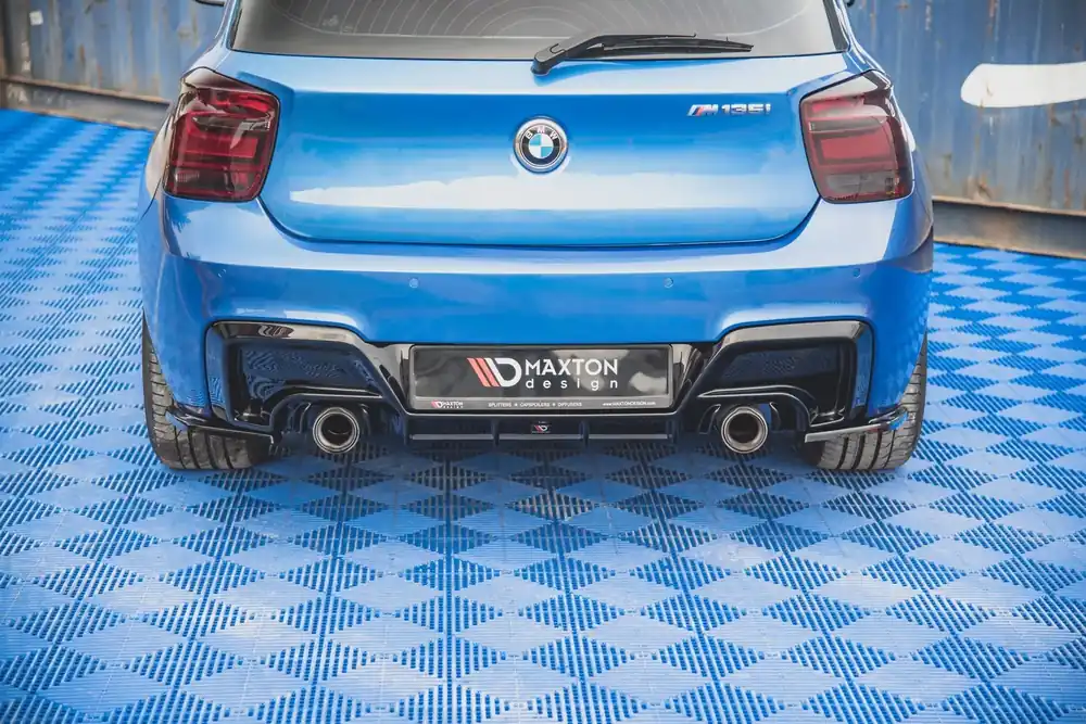 Heck Ansatz Flaps Diffusor V.2 passend für BMW M135i F20 Günstig