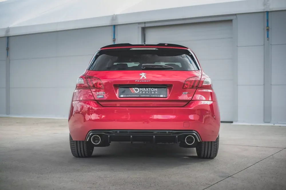 Must-Have Diffusor Heck Ansatz passend für Peugeot 308 GT Mk2 Facelift
