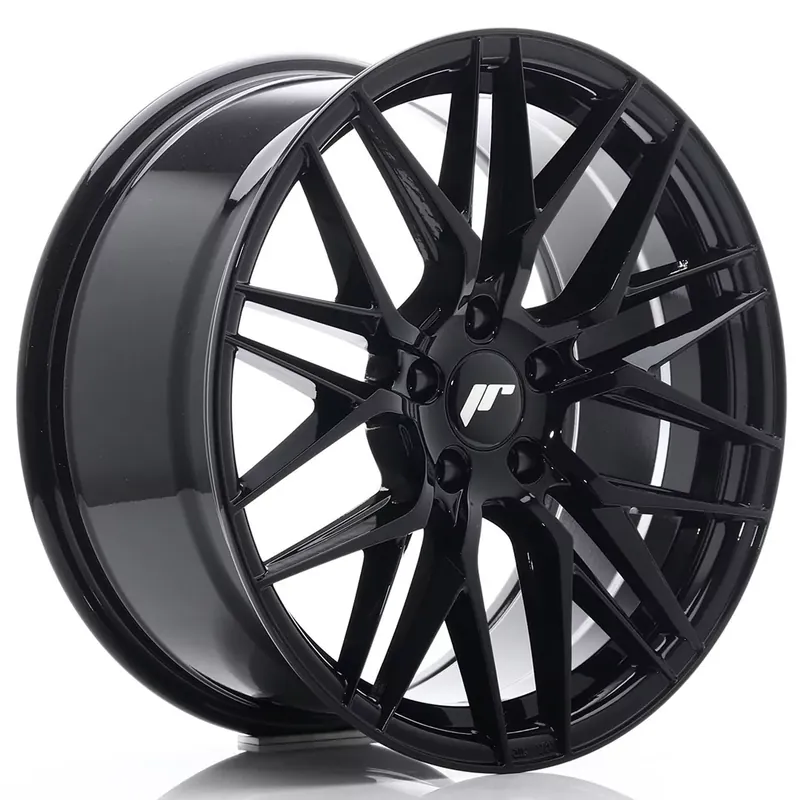 JR Wheels JR28 18x8,5 ET40 5x120 Glossy Black Alufelge Begrenztes Angebot