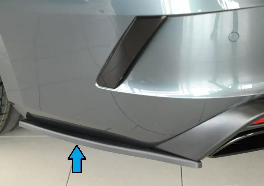 Abverkauf Rieger Heckschürzenansatz links passend für Skoda Octavia RS (NX) Combi 07.20-07.24