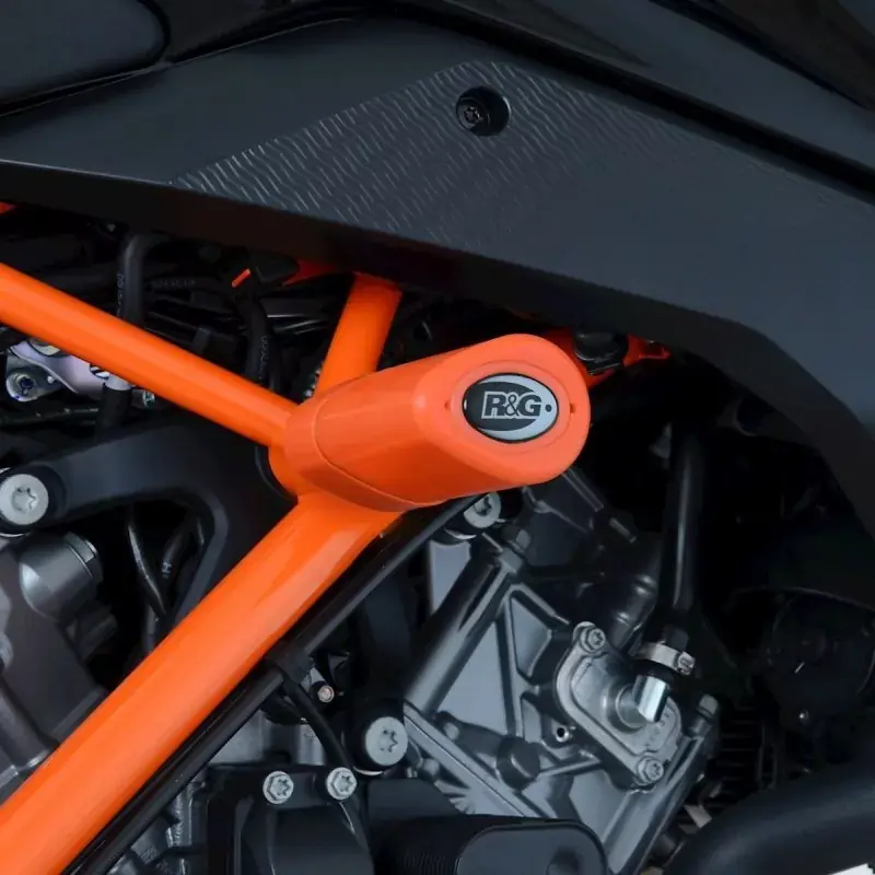 R&G Sturzpads Set No Cut orange passend für KTM Super Duke 1290 GT ab 2016 Expressversand