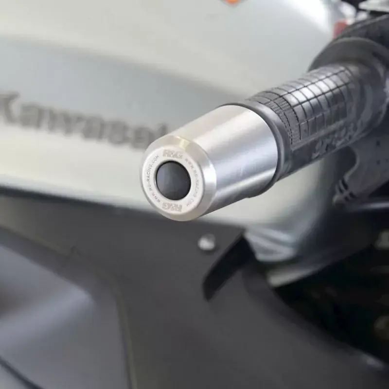 Must-Have R&G Lenker Protektoren Edelstahl passend für Kawasaki & Royal Enfield