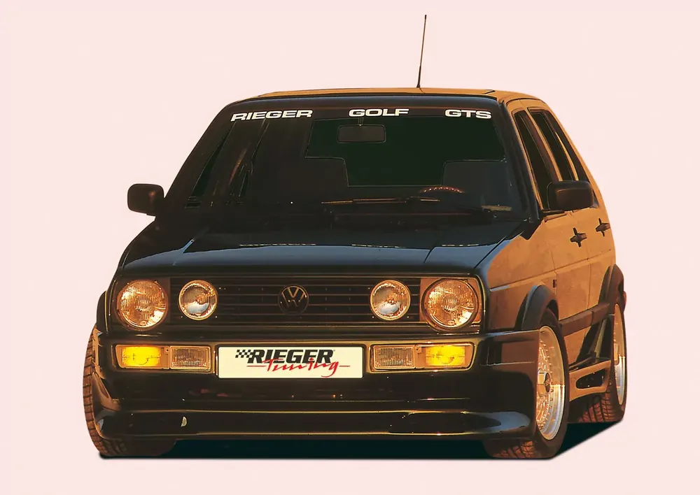 Highlight Alugitter für Spoilerstoßstange GTS/Evol. passend für Golf II