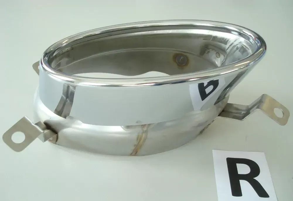 Endrohrblende rechts chrom 185x120mm oval passend für Audi A5 (B8/B81) Coupé 10.11–06.16 Mega-Angebot