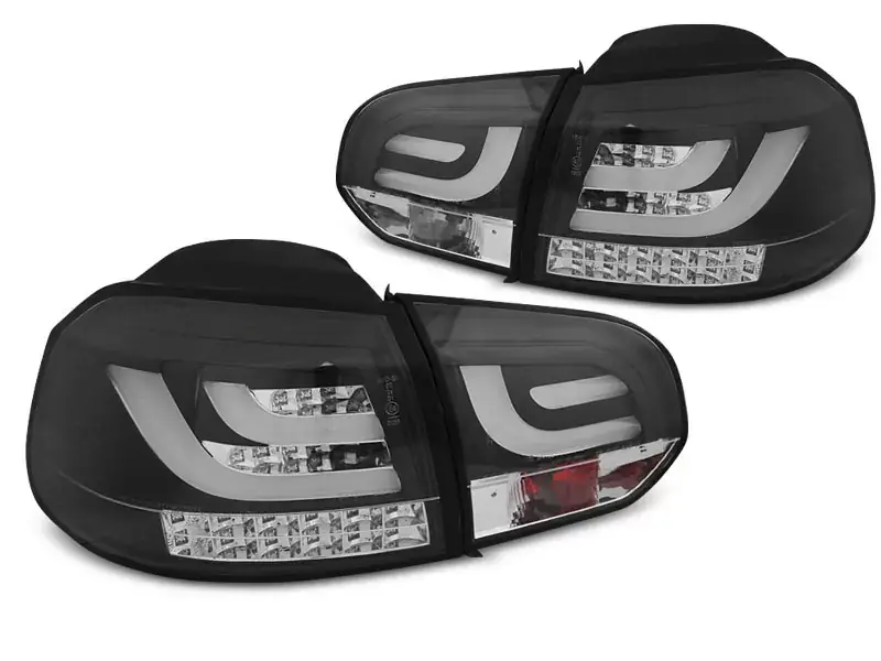 Angebot LED BAR Rücklichter schwarz passend für VW Golf 6 10.08-12