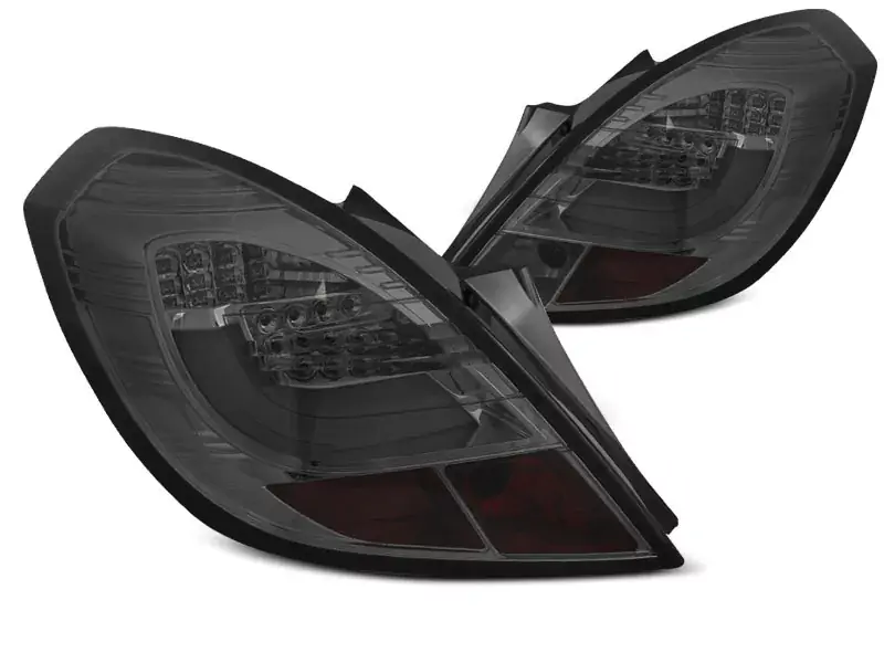 Getönte Rückleuchten passend für Opel Corsa D 3D 04.06-14 Neu