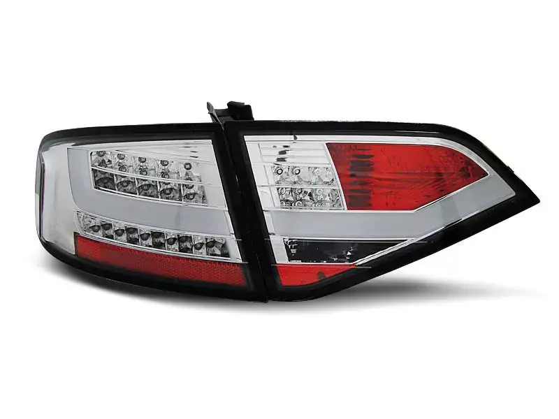 LED Rücklichter chrom passend für Audi A4 B8 08-11 Limousine Saisonangebot