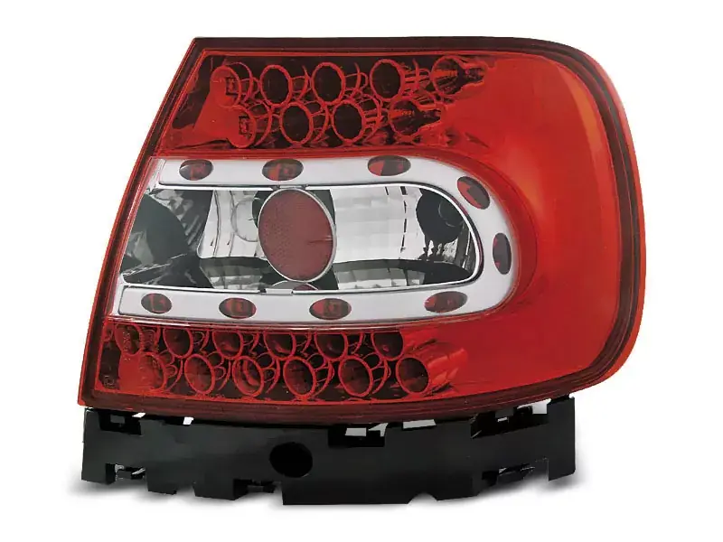 Preisreduziert LED Rücklichter rot/weiß passend für Audi A4 B5 Limousine (11/94–10/00)