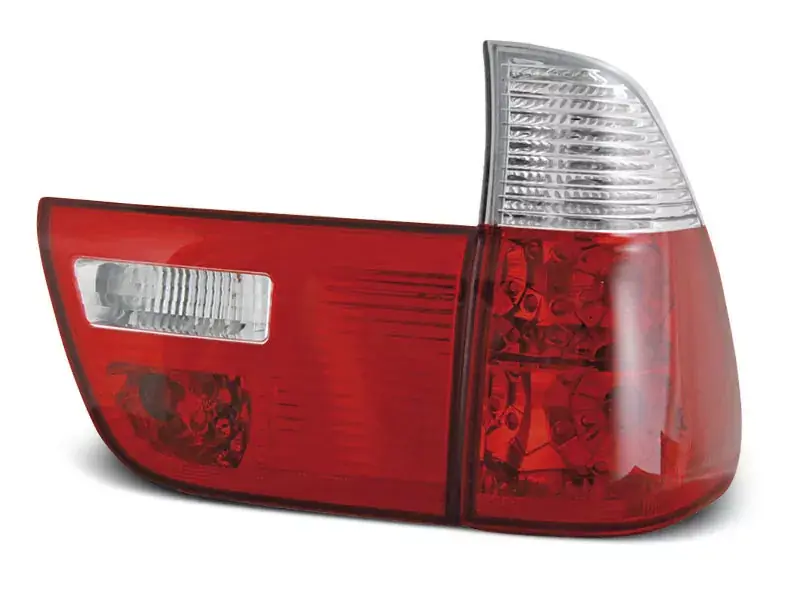 Rücklichter rot weiß passend für BMW X5 E53 09.99-06 Letzte Chance