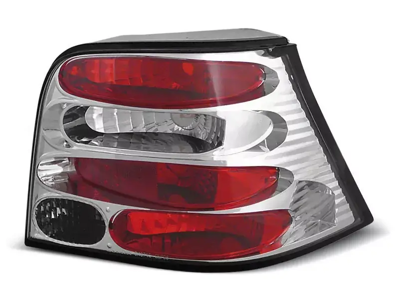 Rücklichter chrom passend für VW Golf 4 09.97-09.03 Versand Am Gleichen Tag