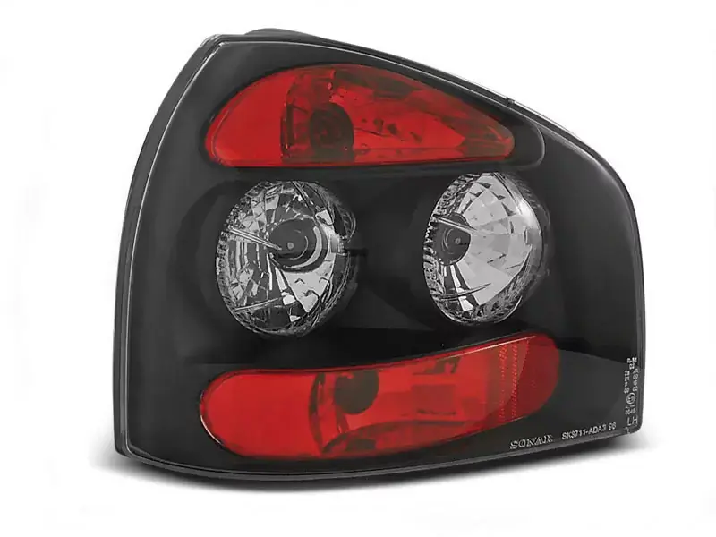 Solange Der Vorrat Reicht Rücklichter schwarz passend für Audi A3 8L 08/96-08/00