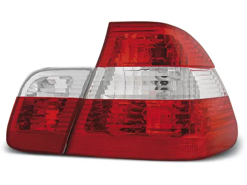 Rücklichter rot weiß passend für BMW E46 Limousine 05.98–08.01 Sofort Bestellen