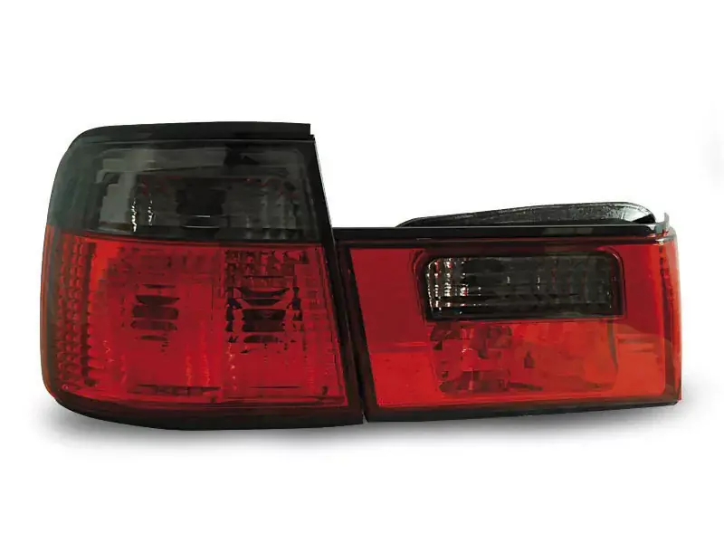 Markenware Rücklichter rot getönt passend für BMW E34 Limousine 02.88–12.95