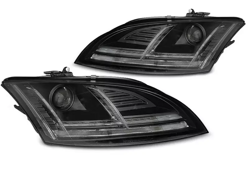 Saisonangebot Xenon Scheinwerfer LED DRL Black mit dynamischem Blinker passend für Audi TT 8J 10–14
