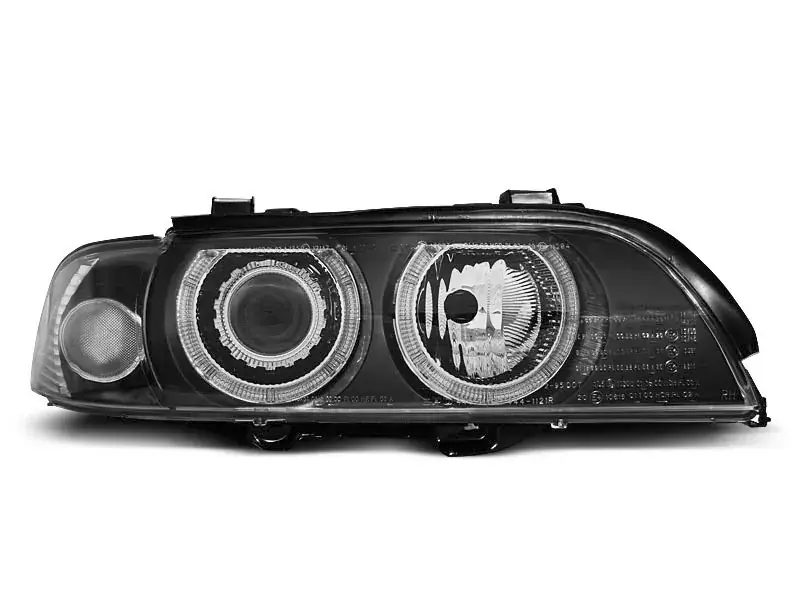 Must-Have Scheinwerfer Angel Eyes schwarz passend für BMW E39 09.95–06.03
