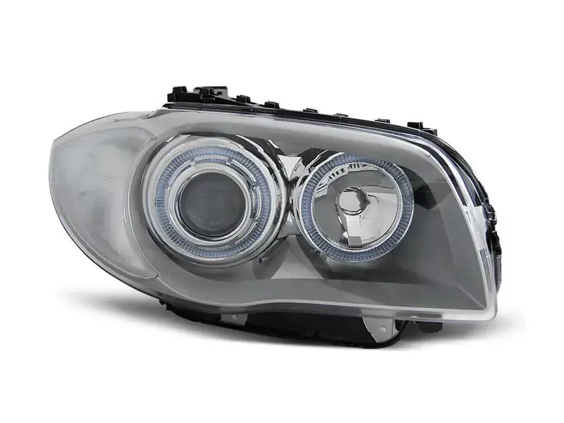 Scheinwerfer Angel Eyes chrom passend für BMW 1 E87 / E81 / E82 / E88 Preiswert