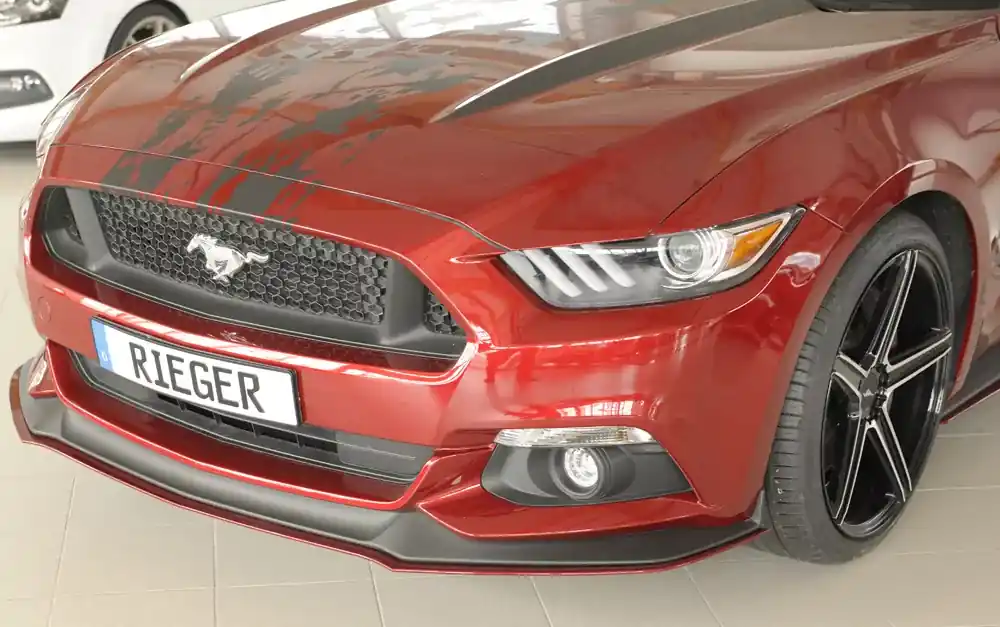 Schneller Versand Rieger Spoilerschwert passend für Ford Mustang 6 (LAE) Coupé 11.14–07.17