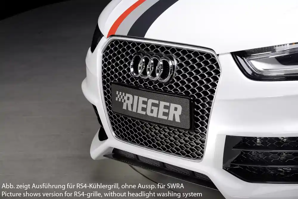 Beliebt Rieger Spoilerstoßstange passend für Audi A4 B8 Avant (ab 01/2012)