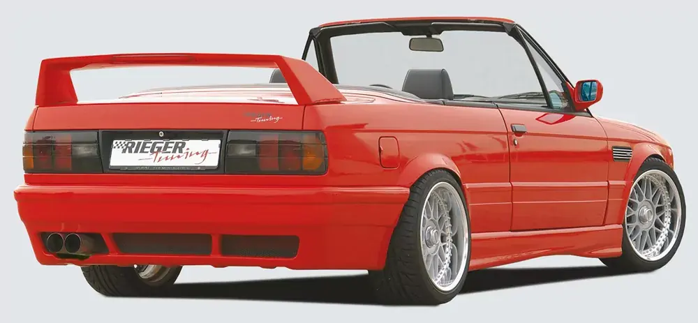 Rieger Heckflügel Breitbau II passend für BMW 3er E30 Coupé Saisonangebot