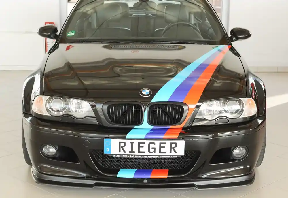 Rieger Spoilerlippe passend für BMW 3er E46 M3 Coupé ab 06/2000 Meistverkauft