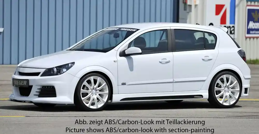 Highlight Rieger Seitenschweller links passend für Opel Astra H 5-tür. ab 03/2004