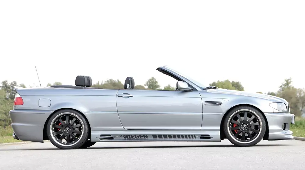 Highlight Rieger Seitenschweller passend für BMW 3er E46 Cabrio ab 02/2002