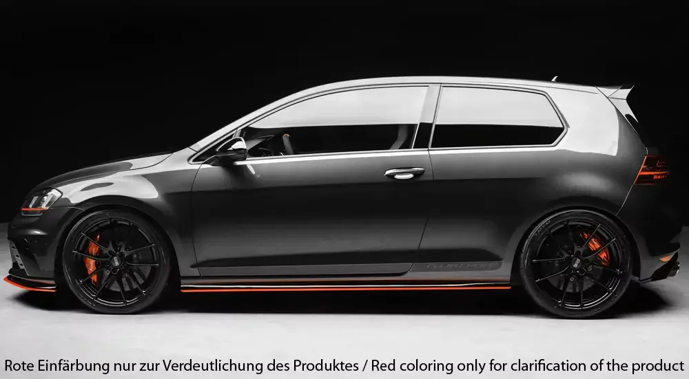 Versand Am Gleichen Tag Rieger Seitenschweller rechts passend für VW Golf 7 R (ab 02/2017)