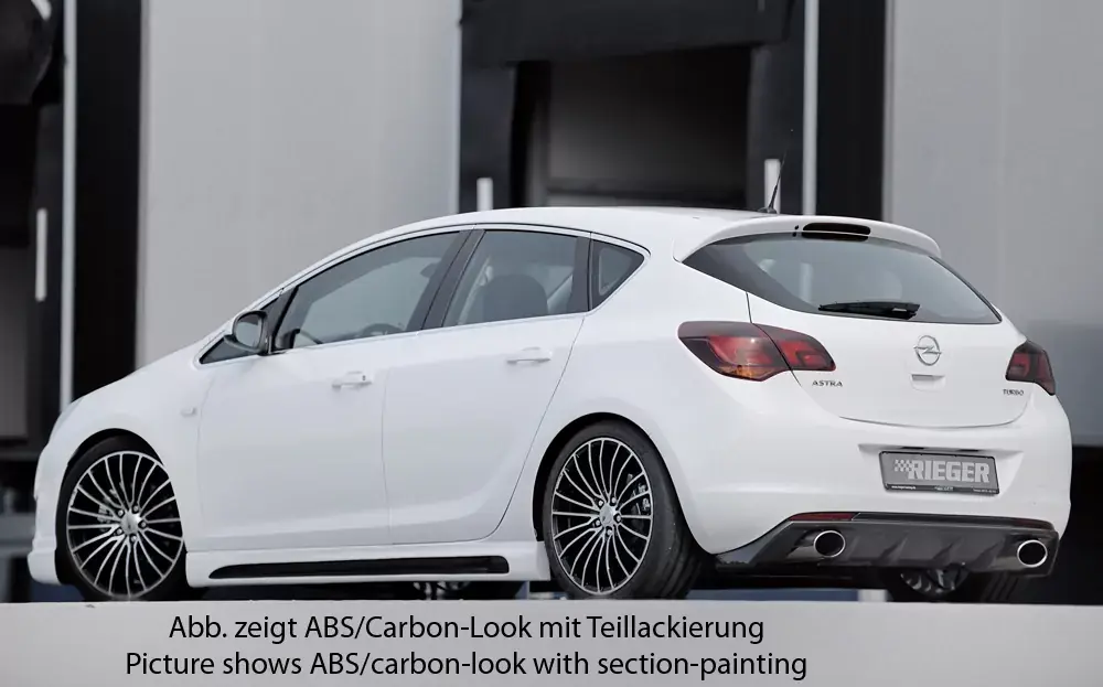 Letzte Chance Rieger Seitenschweller rechts passend für Opel Astra J Schrägheck 11.08–09.12