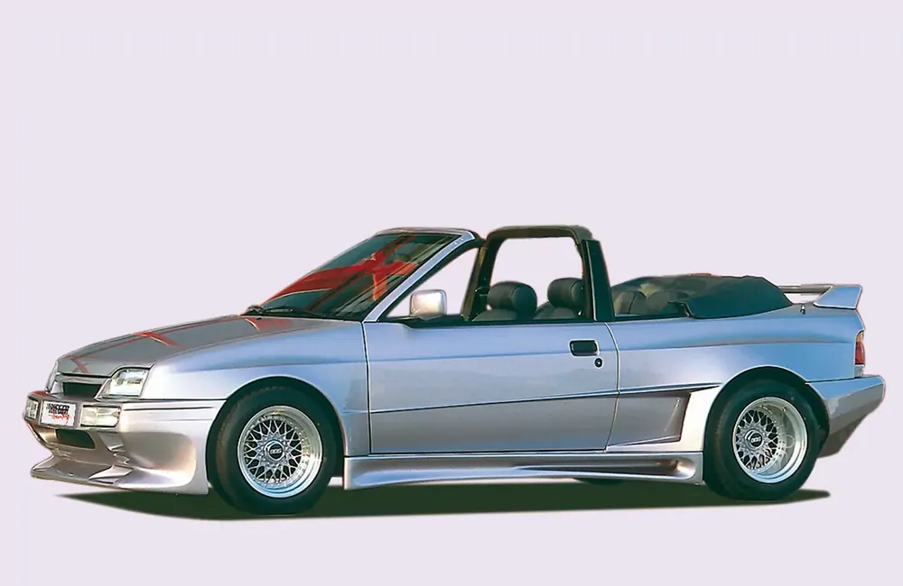 Rieger Seitenteil Breitbau II passend für Ford Escort 5 Cabrio (07/90–12/92) Letzte Chance
