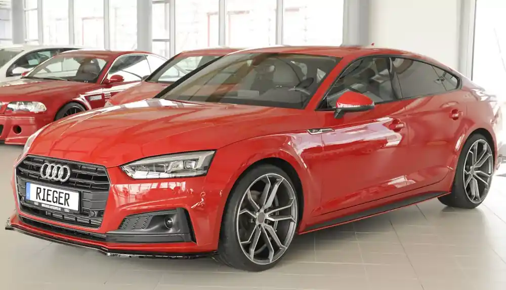Must-Have Rieger Seitenschweller rechts passend für Audi A5 B9/F5 Sportback (07.16–12.19) S-Line