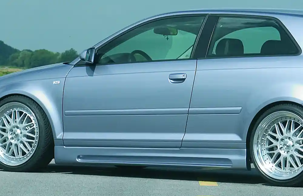 Rieger Seitenschweller rechts passend für Audi A3 (8P) 3-tür. Ausverkauf