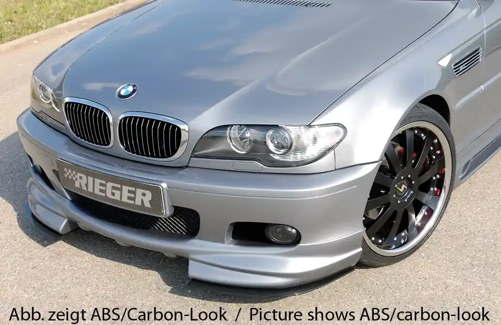 Rieger Spoilerschwert passend für BMW 3er E46 Limousine (02/1998–12/2001) Garantierte Lieferung