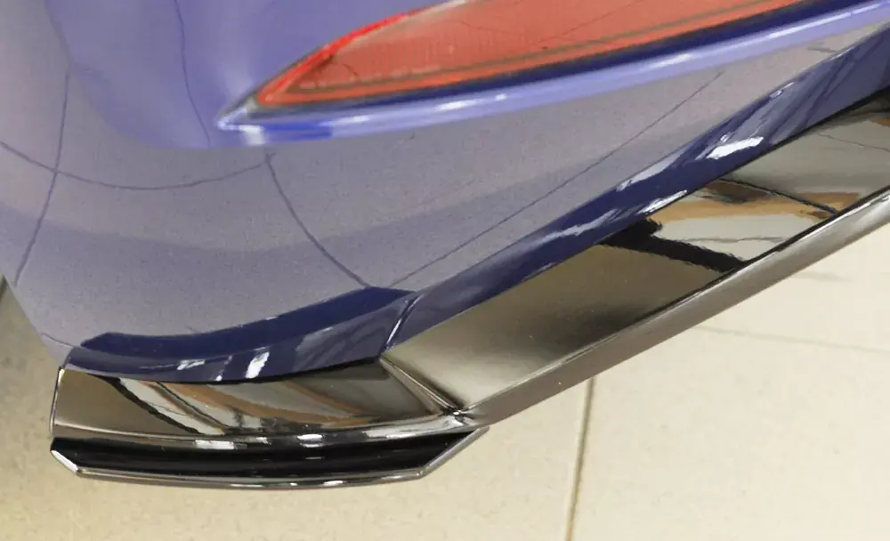 Ausverkauf Rieger Heckschürzenansatz seitlich links passend für VW Golf 7 R (ab 02/2017, Facelift)
