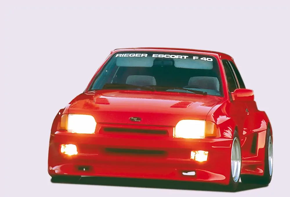 Rieger Kotflügel Breitbau II passend für Ford Escort 4 Cabrio Preisknaller