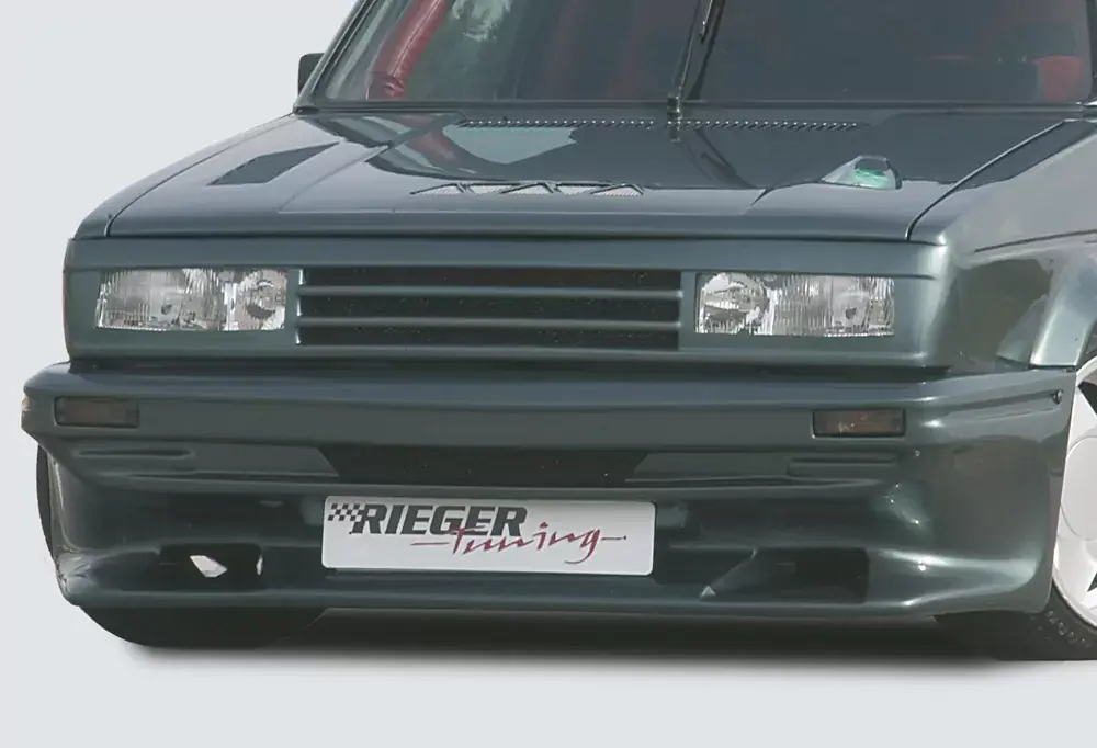 Rieger Spoilerstoßstange Breitbau I passend für VW Golf 1 Neue Kollektion