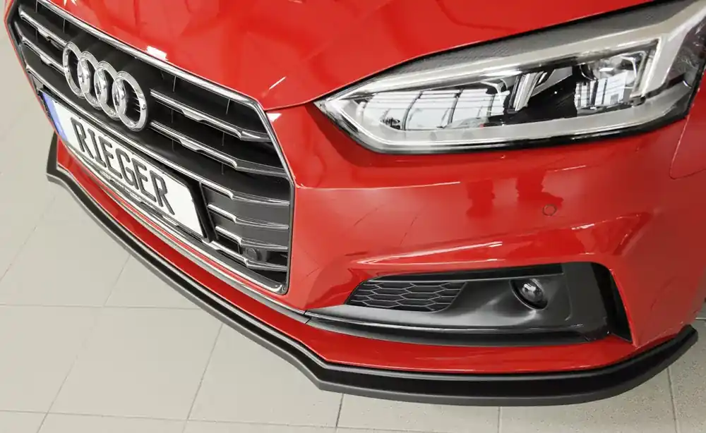 Abverkauf Rieger Spoilerschwert passend für Audi A5 S5 (B9/F5) Sportback 11.16–12.19