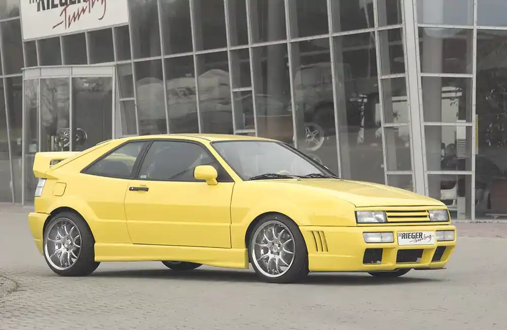 Rieger Spoilerstoßstange passend für VW Corrado (53I) Coupé 88-95 Echt