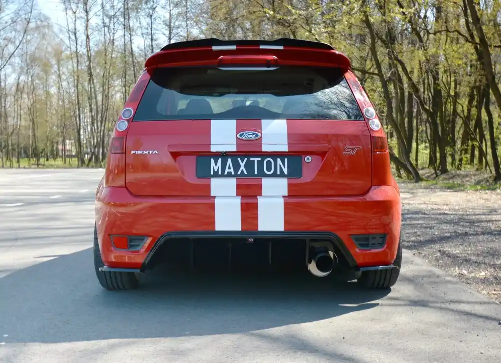Preisknaller Heck Ansatz Flaps Diffusor passend für Ford Fiesta ST Mk6