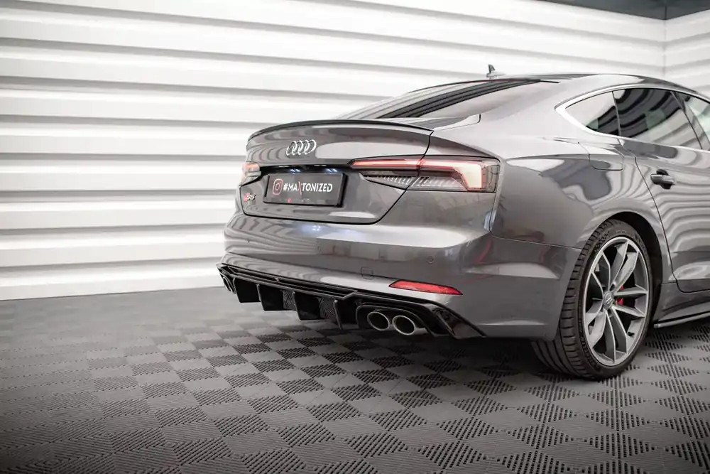 Diffusor Heck Ansatz passend für Audi S5 F5 Coupe / Sportback Top-Seller