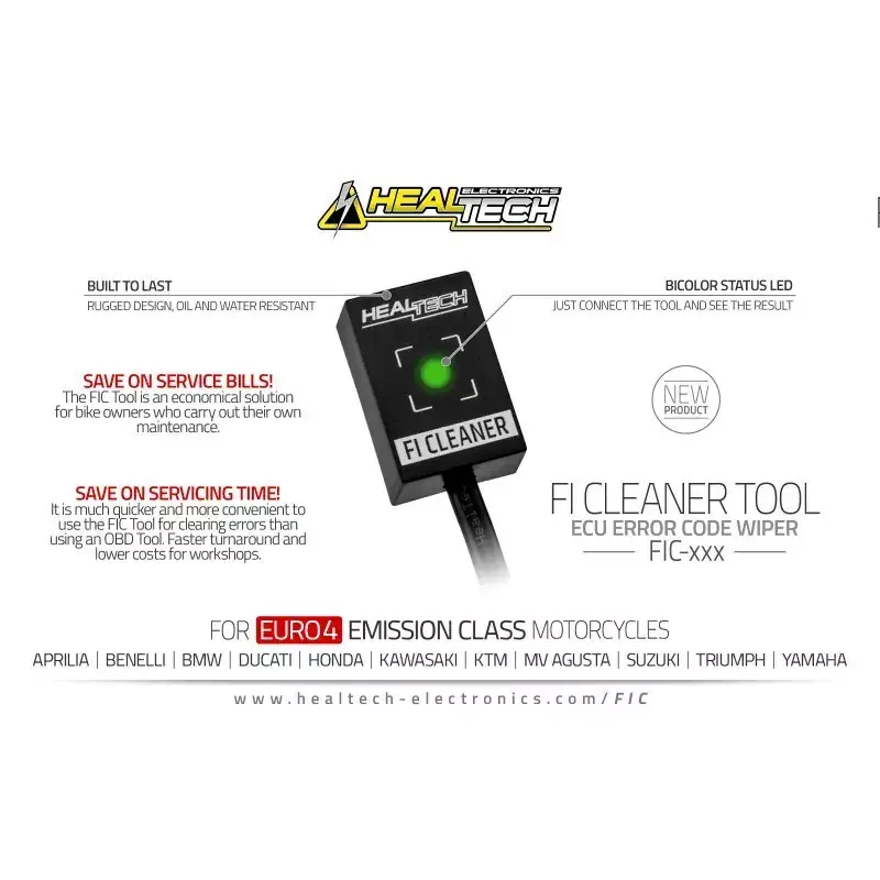 Healtech FI Cleaner Tool FIC-K02 passend für Kawasaki Motorräder Nur Für Kurze Zeit