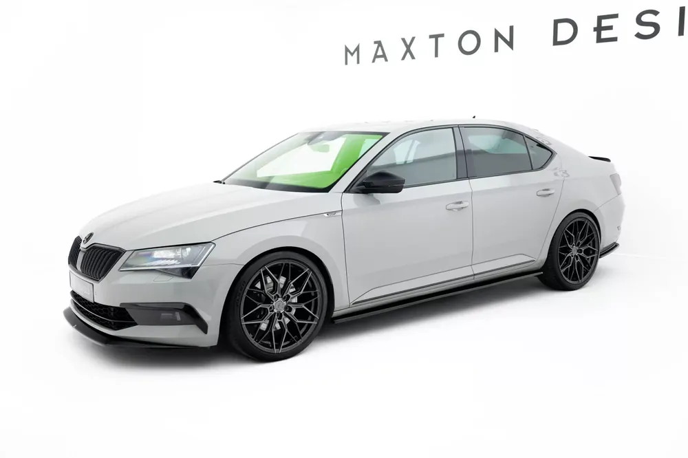 Seitenschweller Ansatz passend für Skoda Superb Mk3 Liftback / Combi Preis Gesenkt