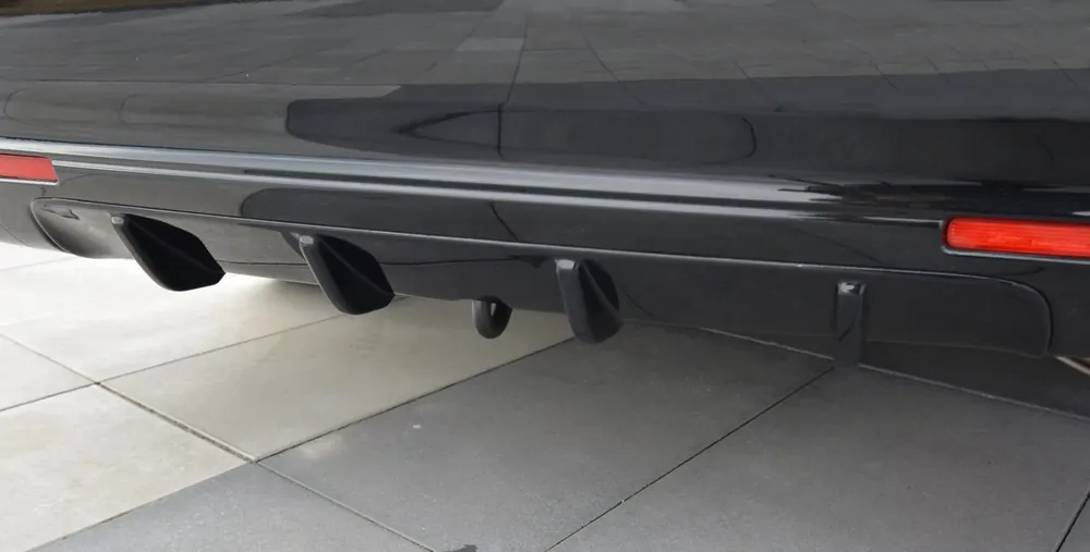 Diffusor Heck Ansatz passend für Honda Accord MK8 CU-Serie Wochenendangebot
