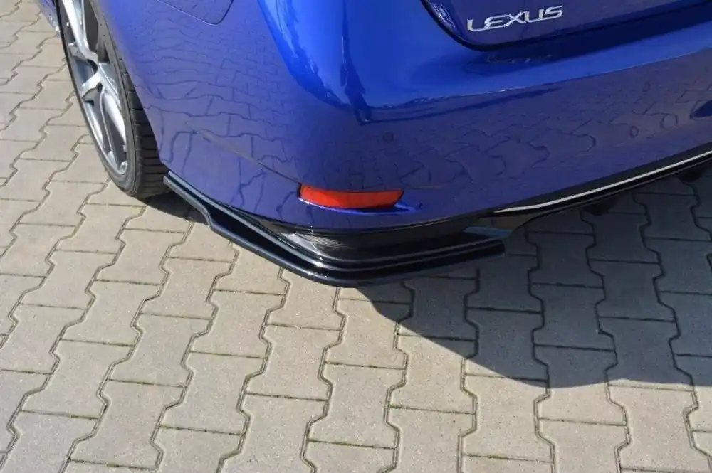 Heck Ansatz Flaps Diffusor passend für Lexus GS Mk4 Facelift H Neu