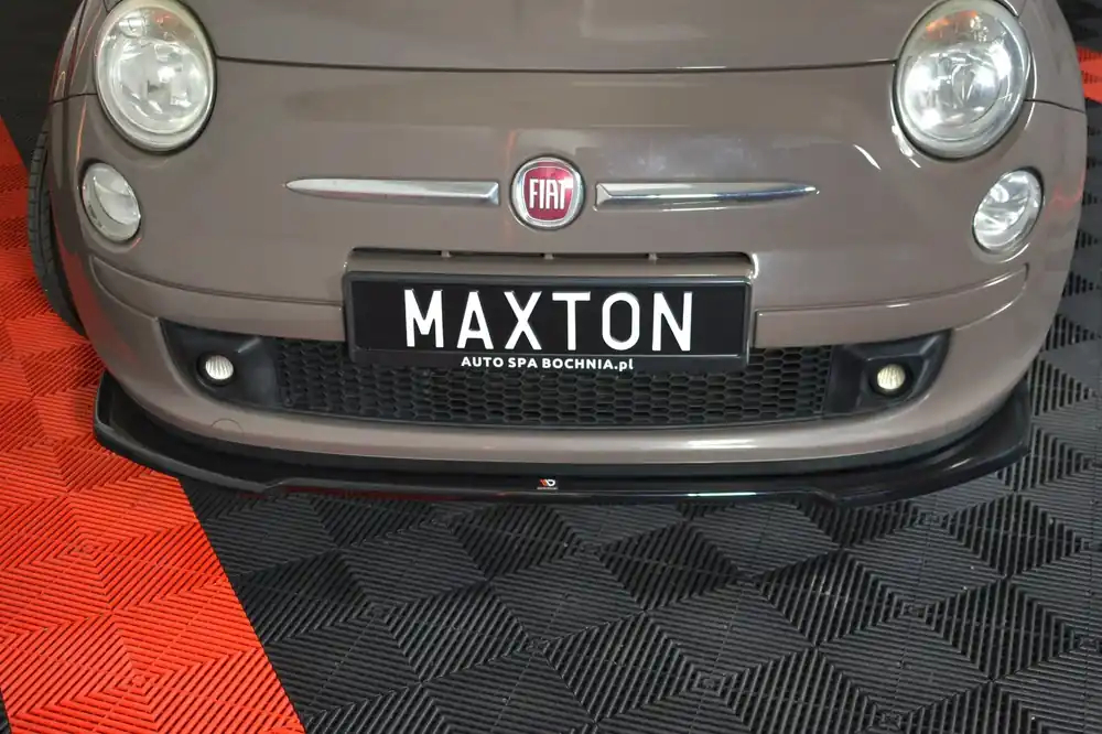 Front Ansatz V.2 passend für Fiat 500 Hatchback (2007–2015) Neu Im Sortiment