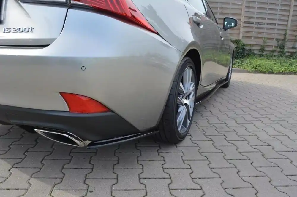 Heck Ansatz Flaps Diffusor passend für Lexus IS Mk3 Facelift T Nur Heute