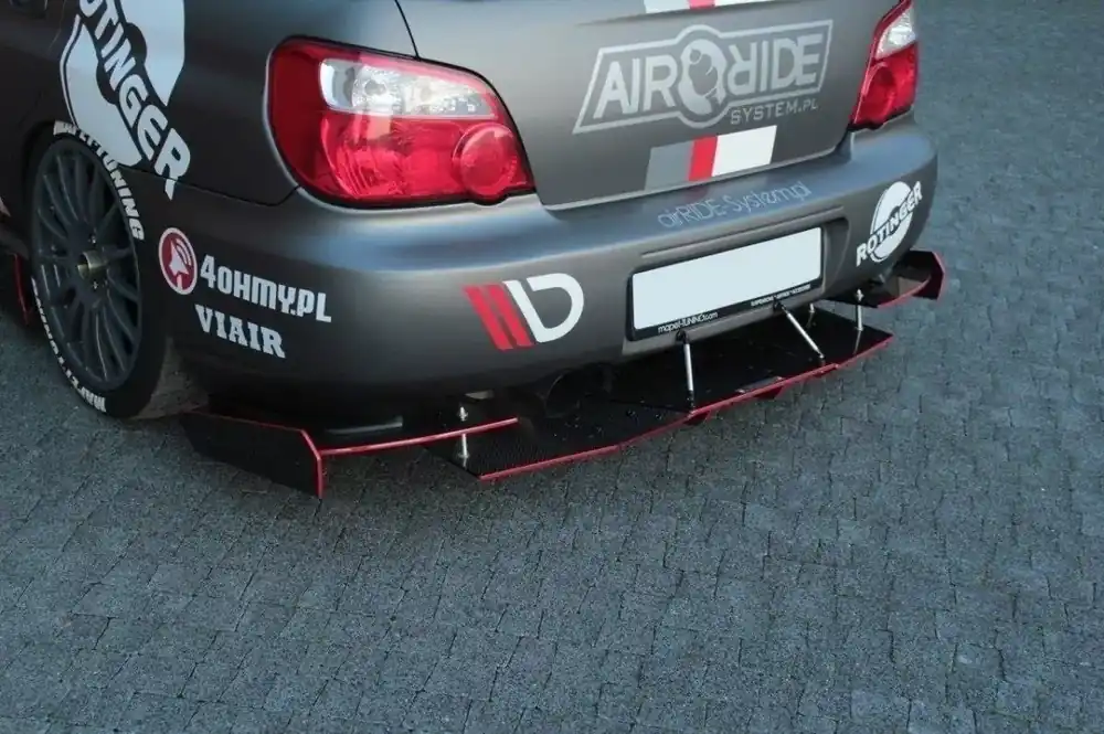 Heck Diffusor Ansatz passend für Subaru Impreza WRX STI (BLOBEYE) Mega-Angebot