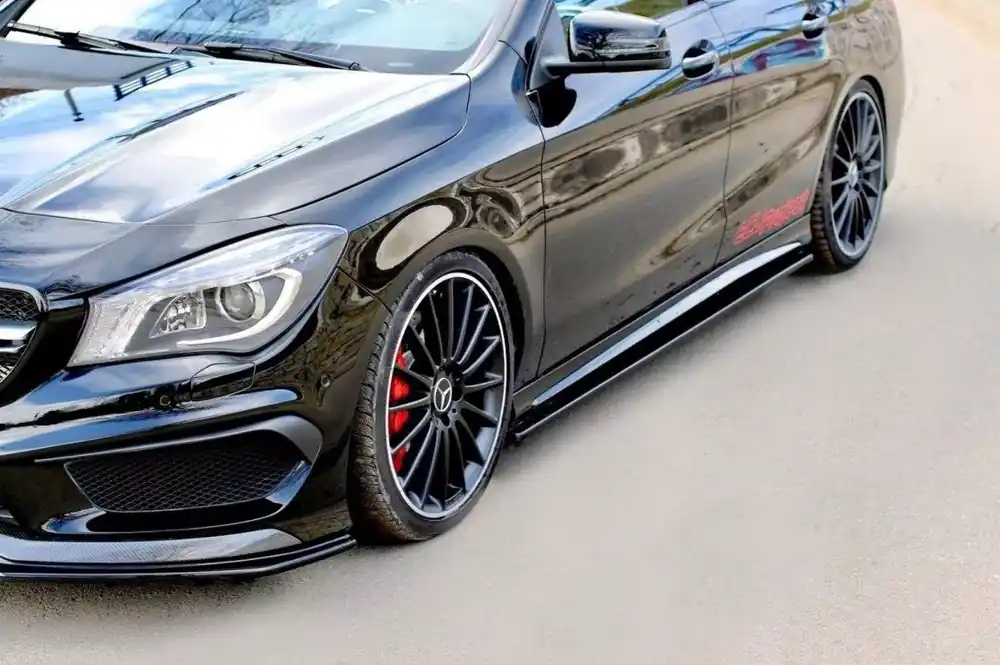 Direktkauf Seitenschweller Ansatz passend für Mercedes CLA 45 AMG C117 & A45 AMG W176 (vor Facelift)